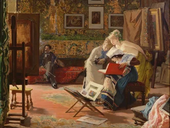 Het Atelier van de Kunstenaar